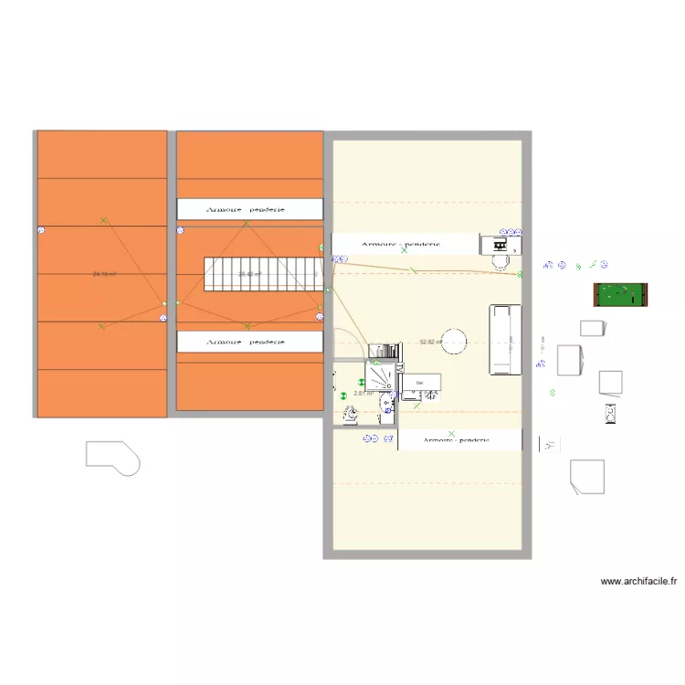 COMBLES 5. Plan de 