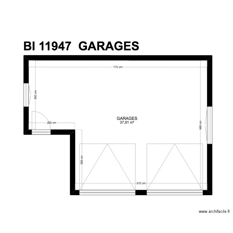 BI 11947. Plan de 0 pièce et 0 m2