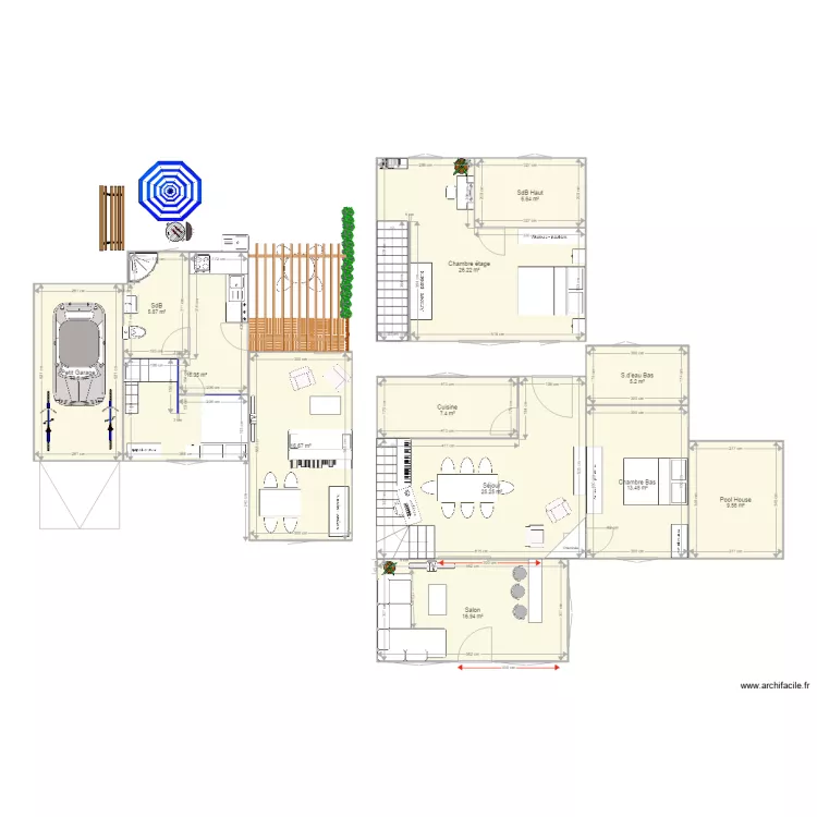 Maison St Paul en Forêt 3. Plan de Maison St Paul en Forêt 3. Plan de
