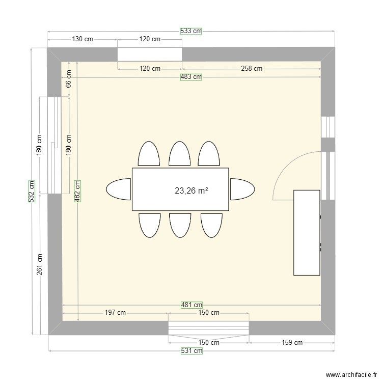 Projet SAM1. Plan de 0 pièce et 0 m2