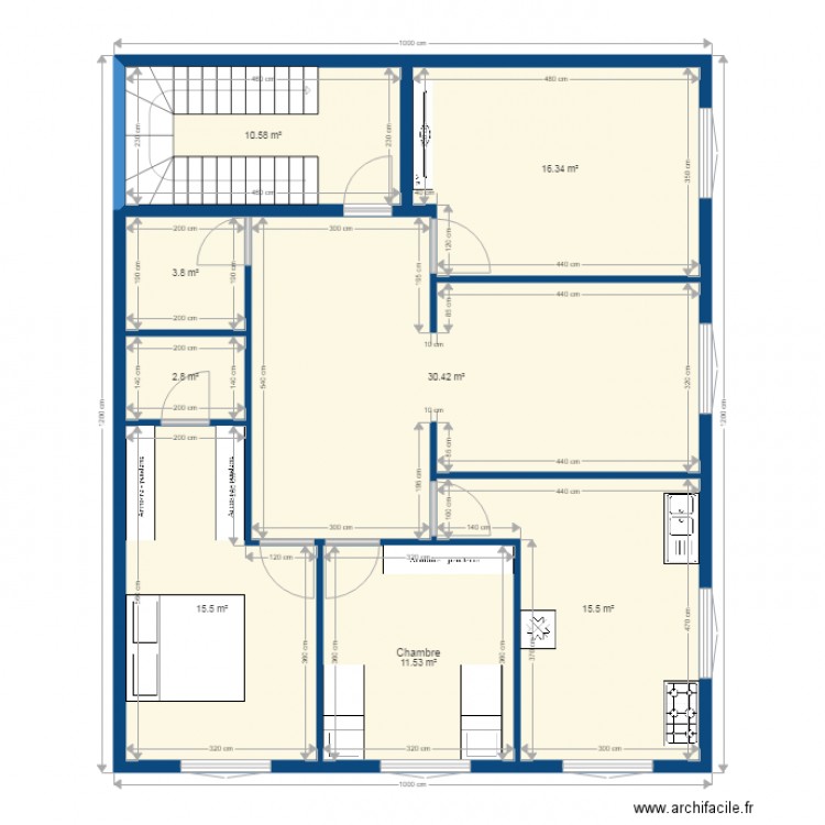 120 choka 2. Plan de 0 pièce et 0 m2