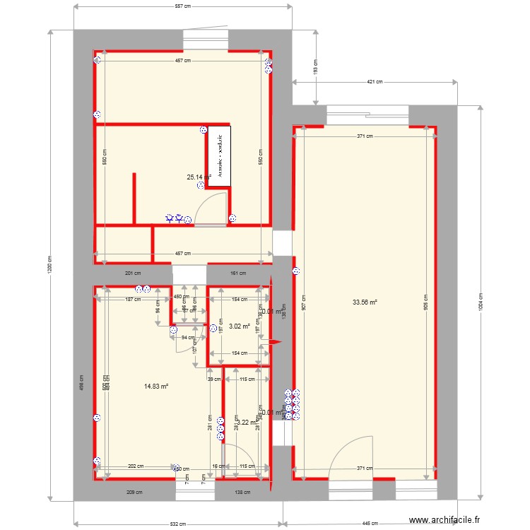 Plan maison ST MATHURIN prise. Plan de 0 pièce et 0 m2