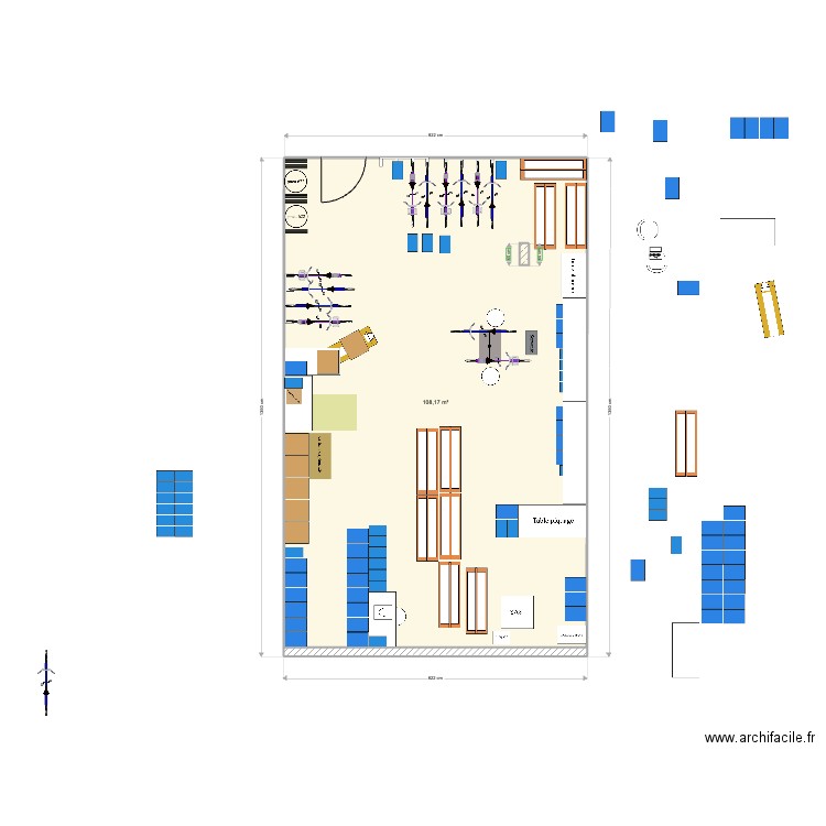 Box Villeurbanne / RV2 V2. Plan de 0 pièce et 0 m2