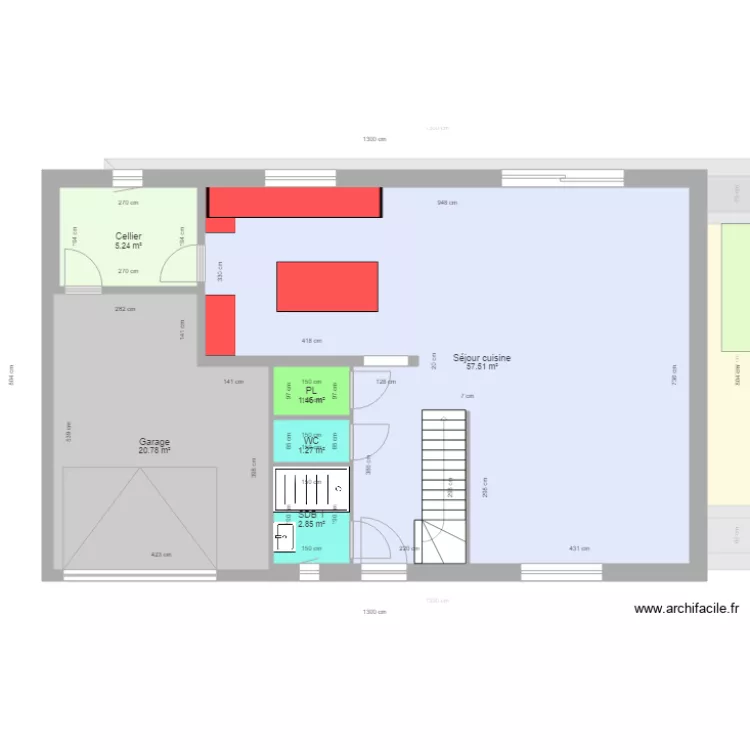 MORIEUX. Plan de 