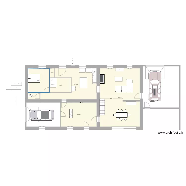 rdc roquebrune version 4. Plan de rdc roquebrune version 4. Plan de