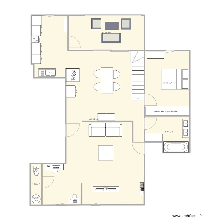 Mon plan. Plan de 0 pièce et 0 m2