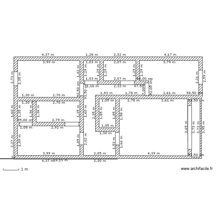 appartement. Plan de appartement. Plan de