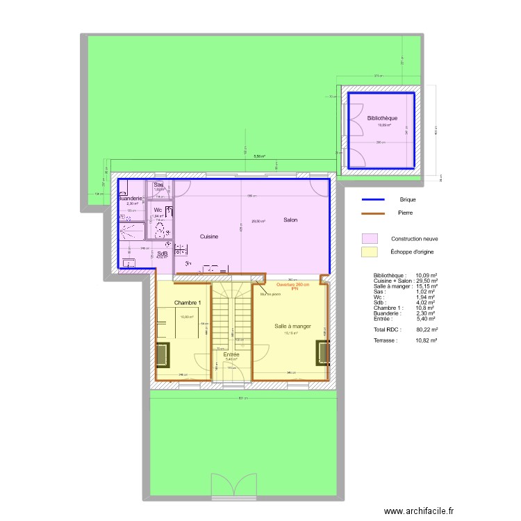 doumerc 2 termite. Plan de 10 pièces et 335 m2