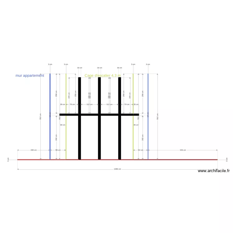 sanche escalier. Plan de sanche escalier. Plan de