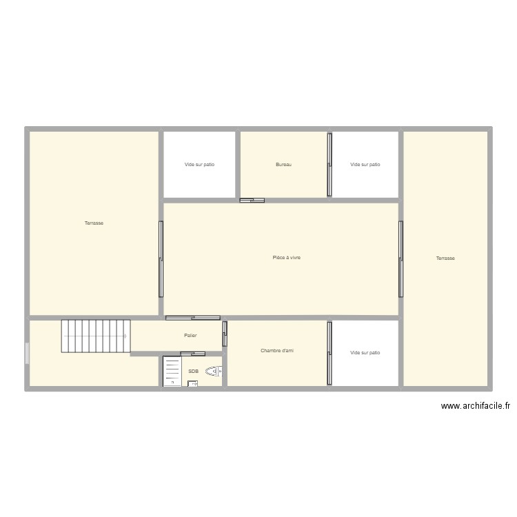 Cité avion. Plan de 0 pièce et 0 m2