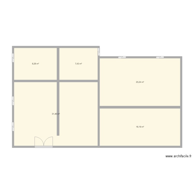 Montreuil 2. Plan de 0 pièce et 0 m2