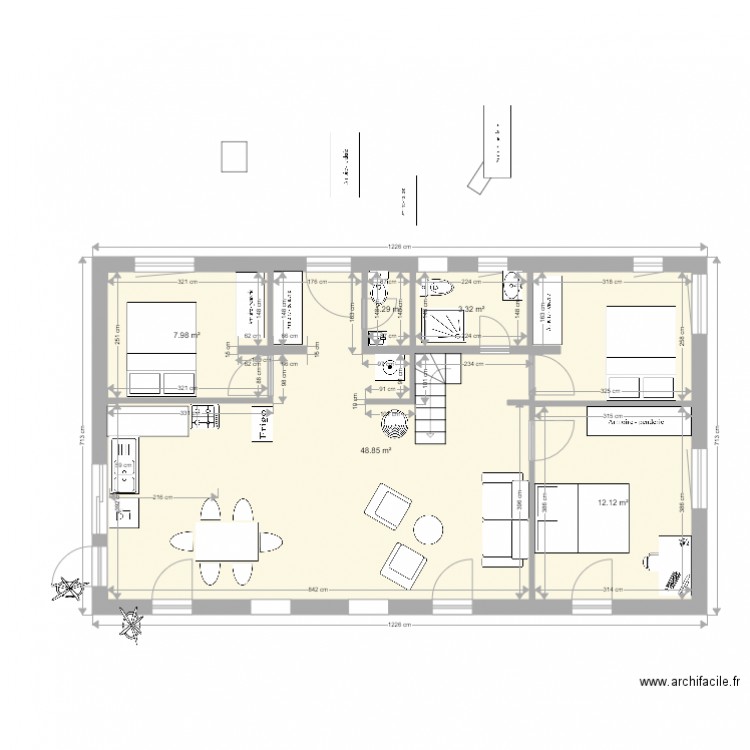 LTX Plan  2 . Plan de 0 pièce et 0 m2