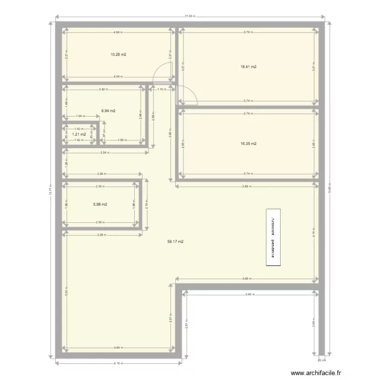 maison38. Plan de 
