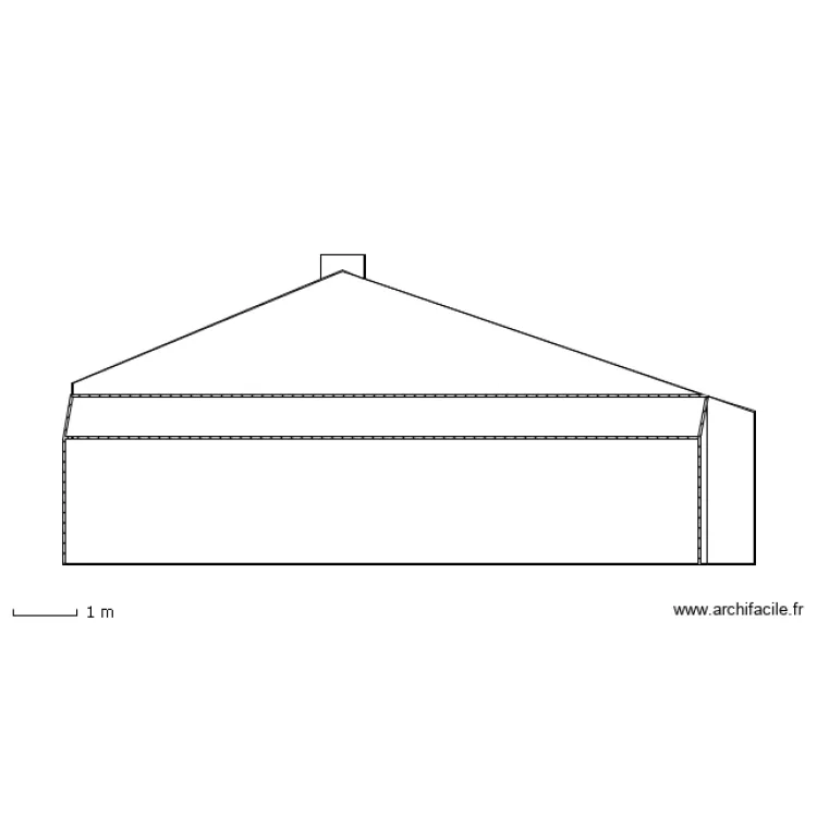 facade est. Plan de facade est. Plan de