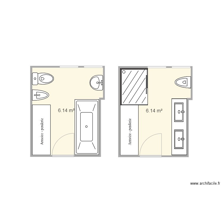 salle de bains. Plan de 0 pièce et 0 m2