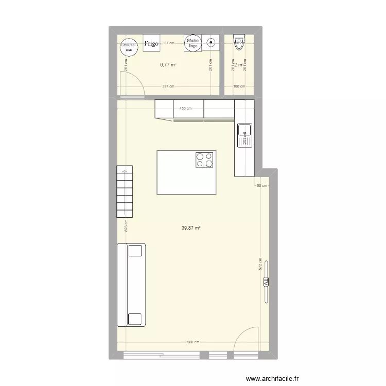 Maison Crecy 2. Plan de 