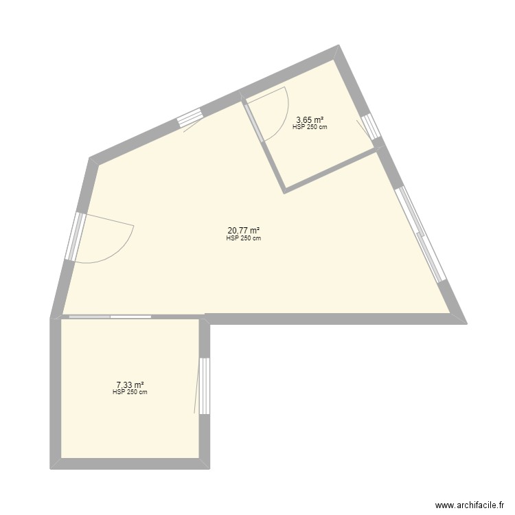 Gites. Plan de 0 pièce et 0 m2