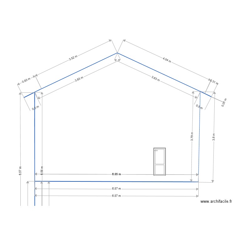 PROJET EST. Plan de 0 pièce et 0 m2