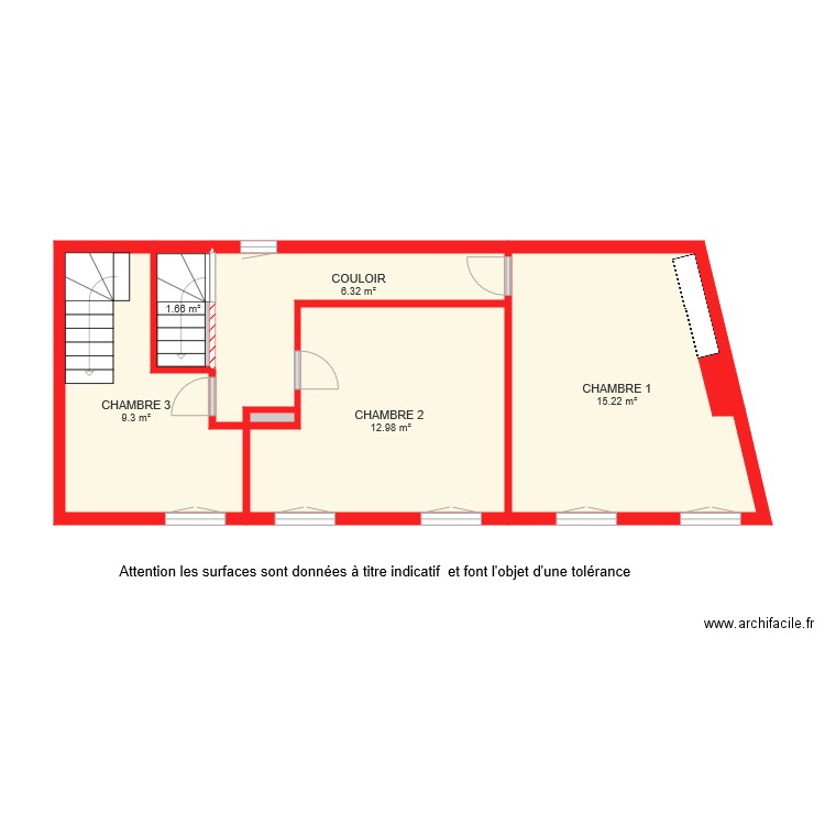 BI 6179 1 ER ETAGE MARIAM . Plan de 0 pièce et 0 m2