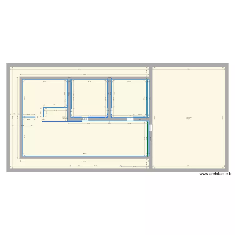 Projet V3 terrasse. Plan de Projet V3 terrasse. Plan de