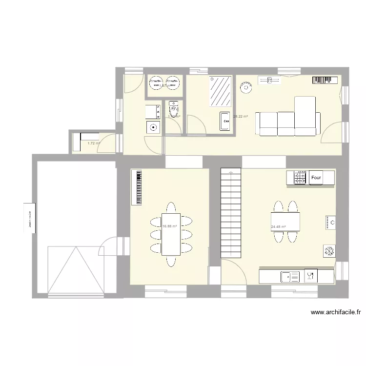 sausseyRDCprojetAurelienV7. Plan de 