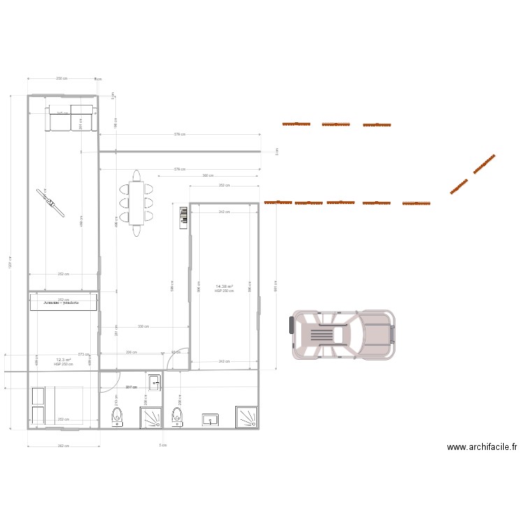 DEMO. Plan de 0 pièce et 0 m2