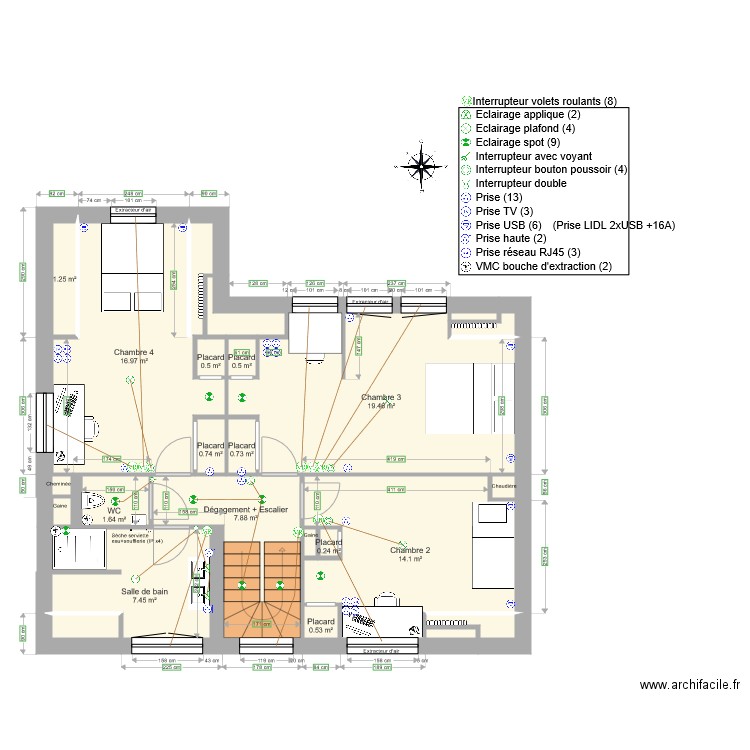 Maison Vezin R1 v9. Plan de 0 pièce et 0 m2