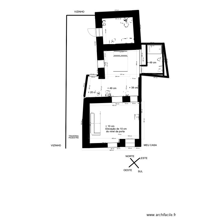 MESURES Casa Novo 2. Plan de 0 pièce et 0 m2