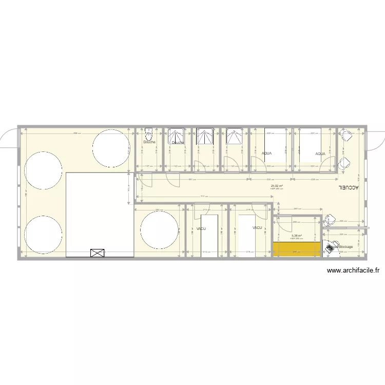 PHILIPPE ECANVILLE LOCAL 120 M2 131221. Plan de 