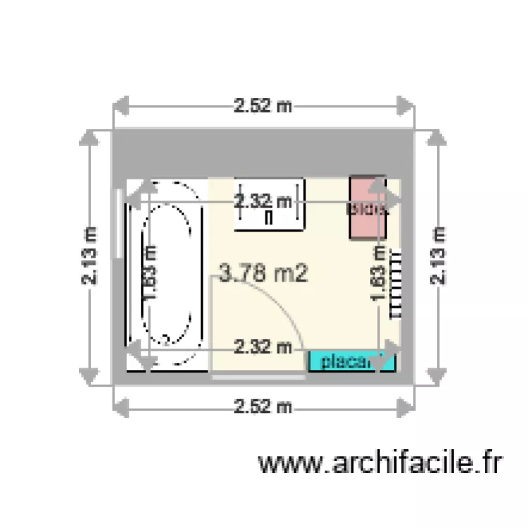 MICHARD ETIENNE. Plan de 