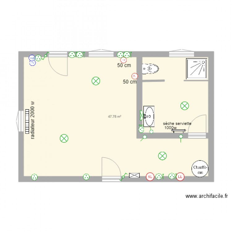 extension STUDIO 2. Plan de 0 pièce et 0 m2