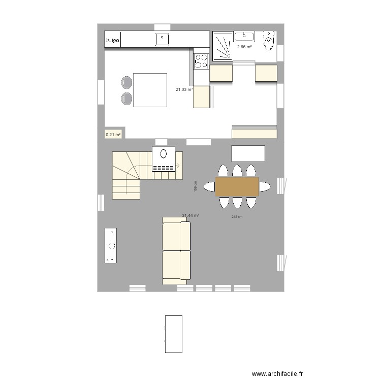2222. Plan de 0 pièce et 0 m2