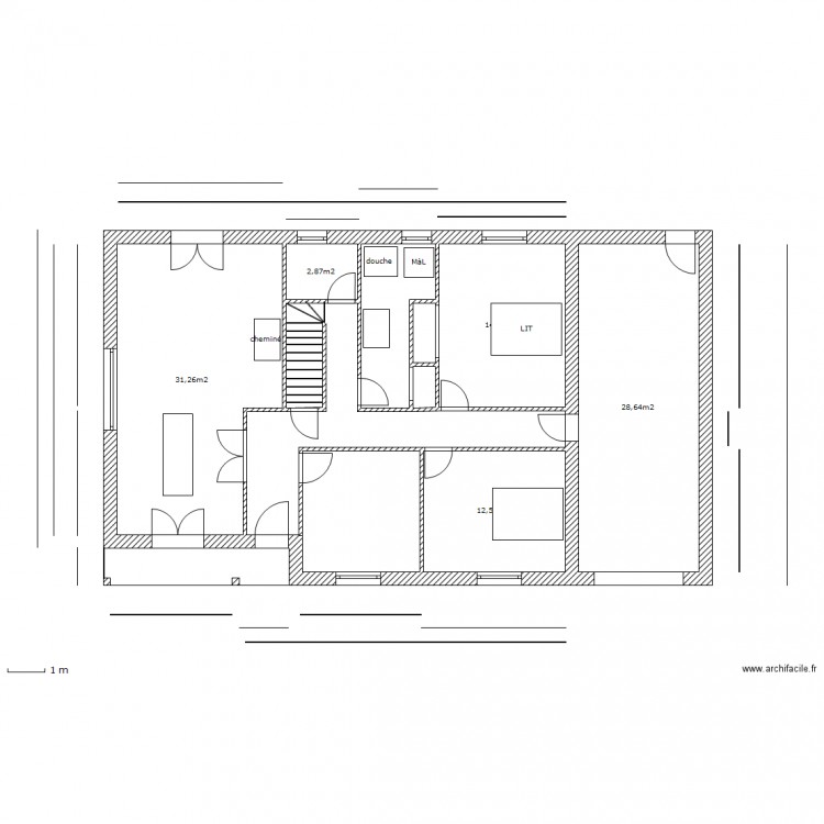 DECALE. Plan de 0 pièce et 0 m2