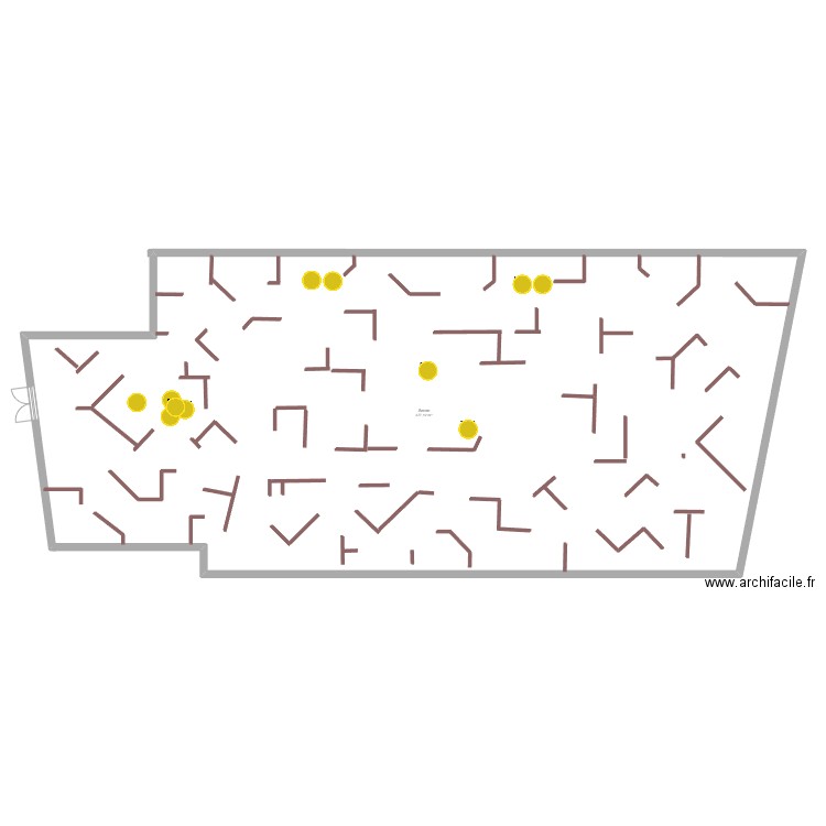 laby. Plan de 0 pièce et 0 m2