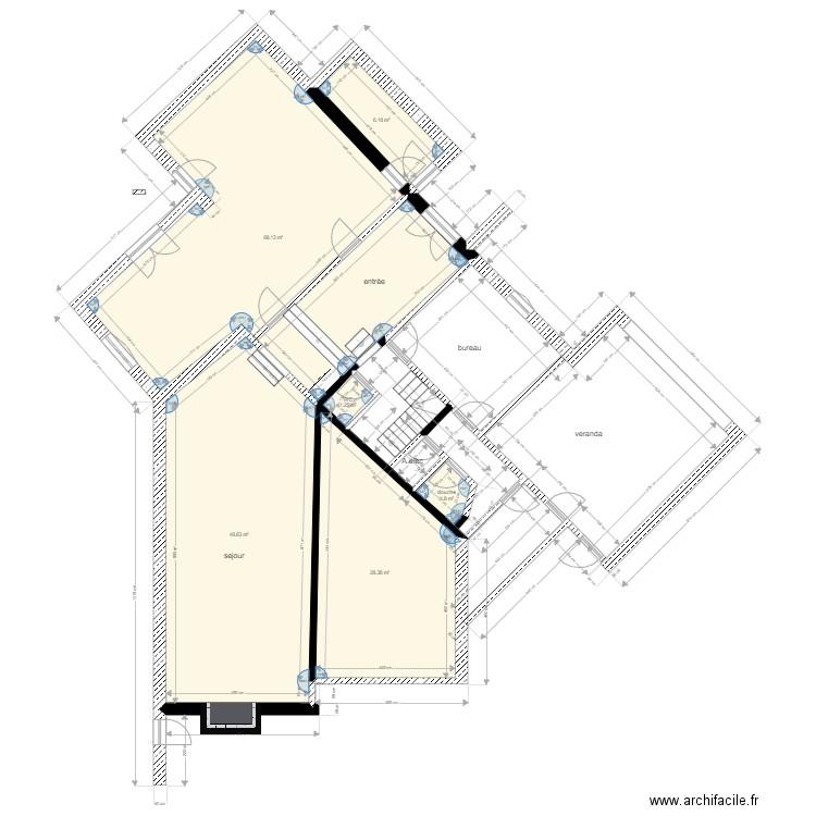 st roman 7. Plan de 0 pièce et 0 m2