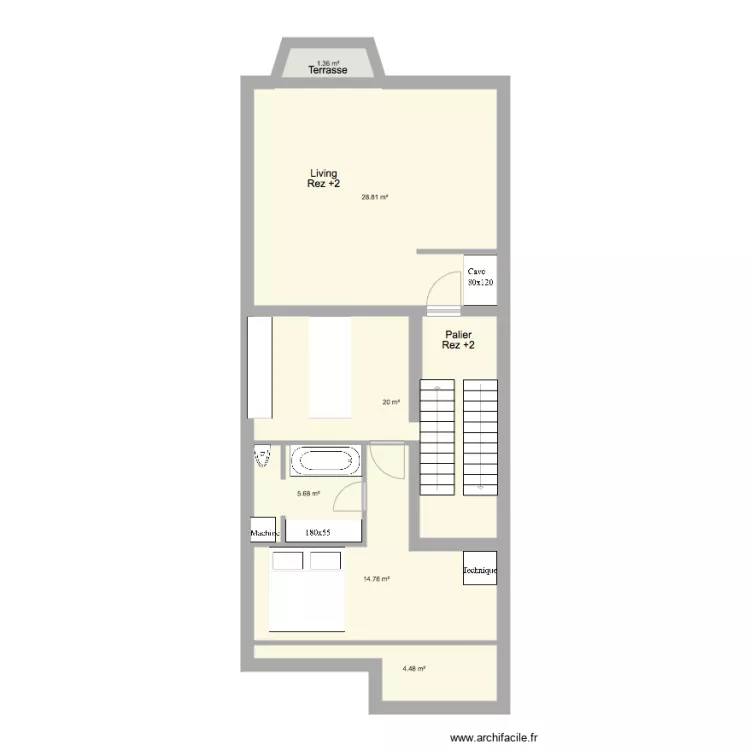 Marie Jos&eacute; Rez2 New3. Plan de 0 pièce et 0 m2
