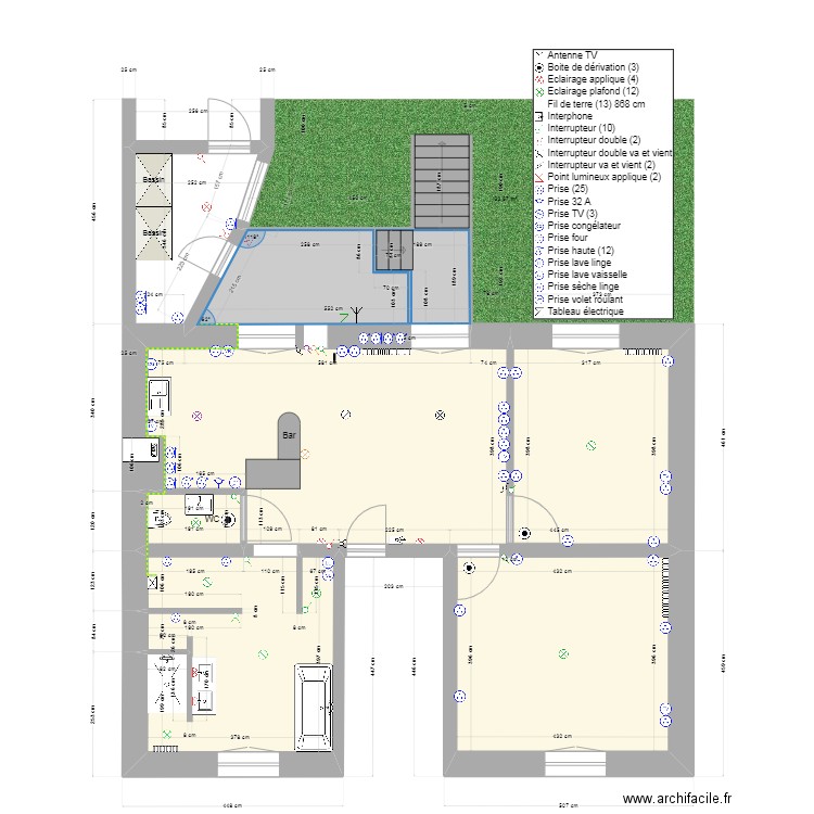 plan manon. Plan de 0 pièce et 0 m2