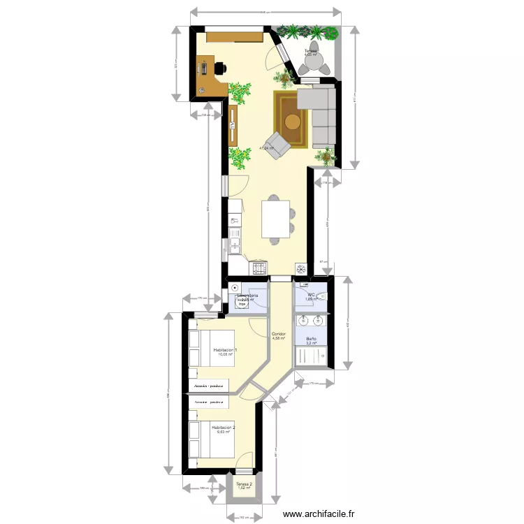 Carrer de Manacor proyecto. Plan de 