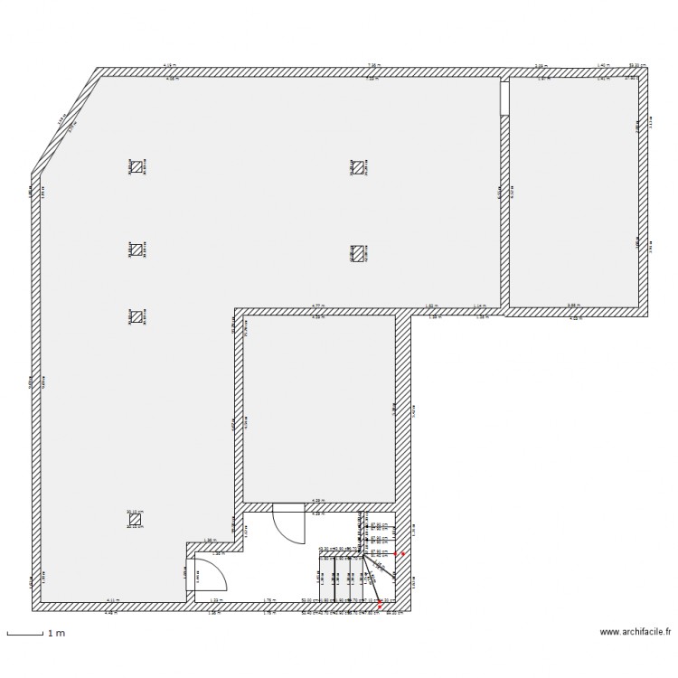 sous sol. Plan de 0 pièce et 0 m2