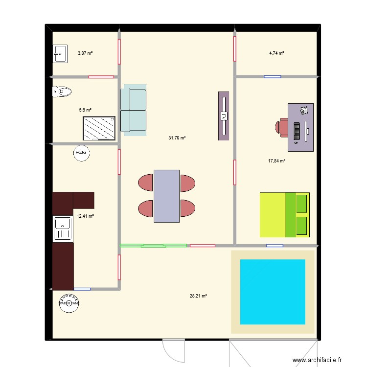 BALI MAISON. Plan de 0 pièce et 0 m2