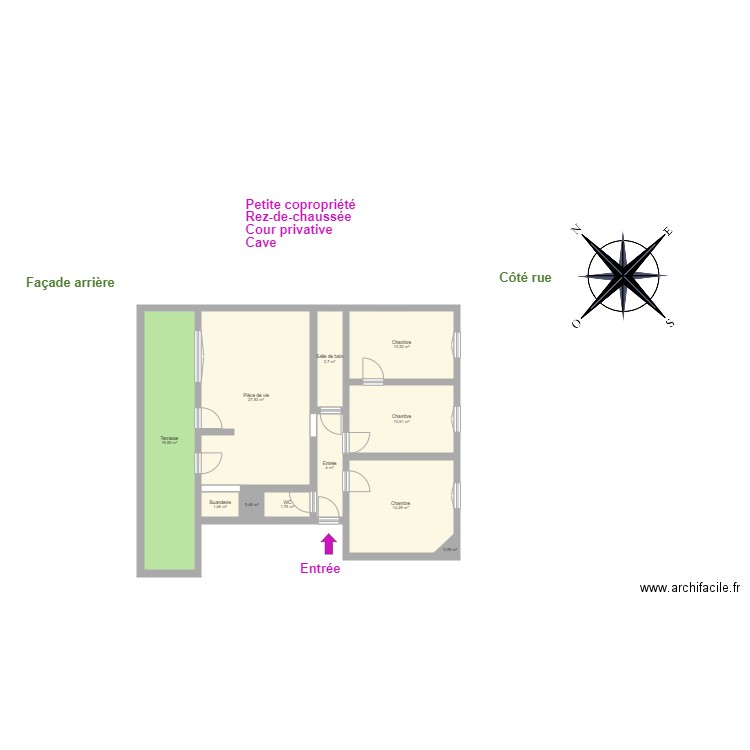 TALLOTTE. Plan de 0 pièce et 0 m2
