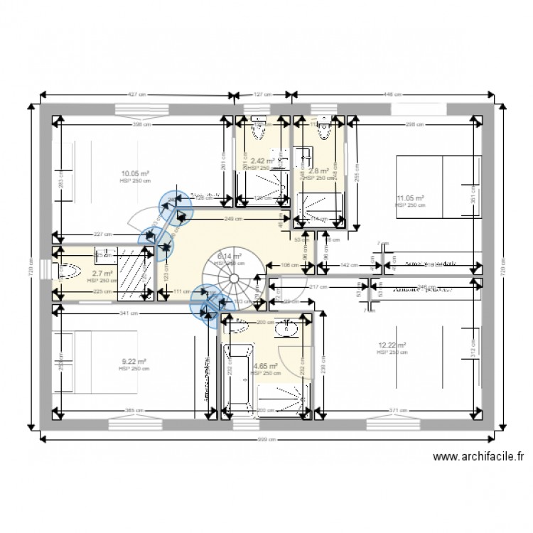 maison TALENCE 15 05 1er etage. Plan de 0 pièce et 0 m2