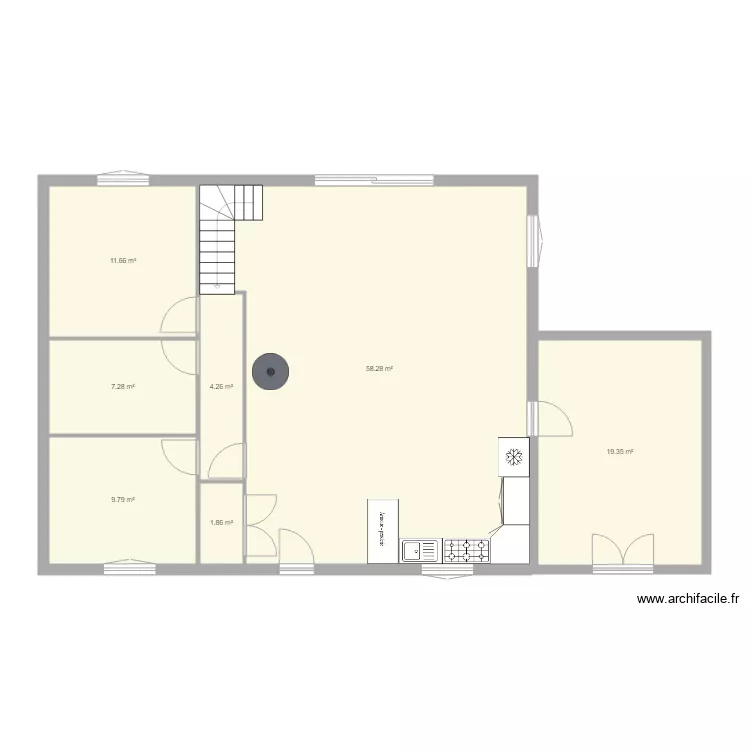 chalet remi3. Plan de chalet remi3. Plan de