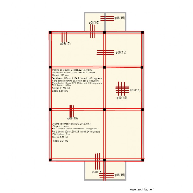 Dalle details. Plan de 0 pièce et 0 m2