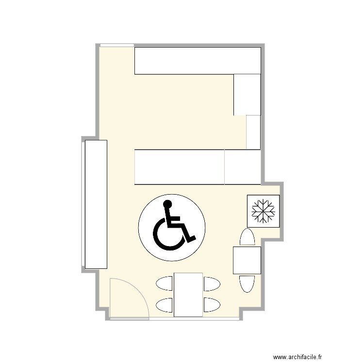 PTITS DELICES. Plan de 0 pièce et 0 m2