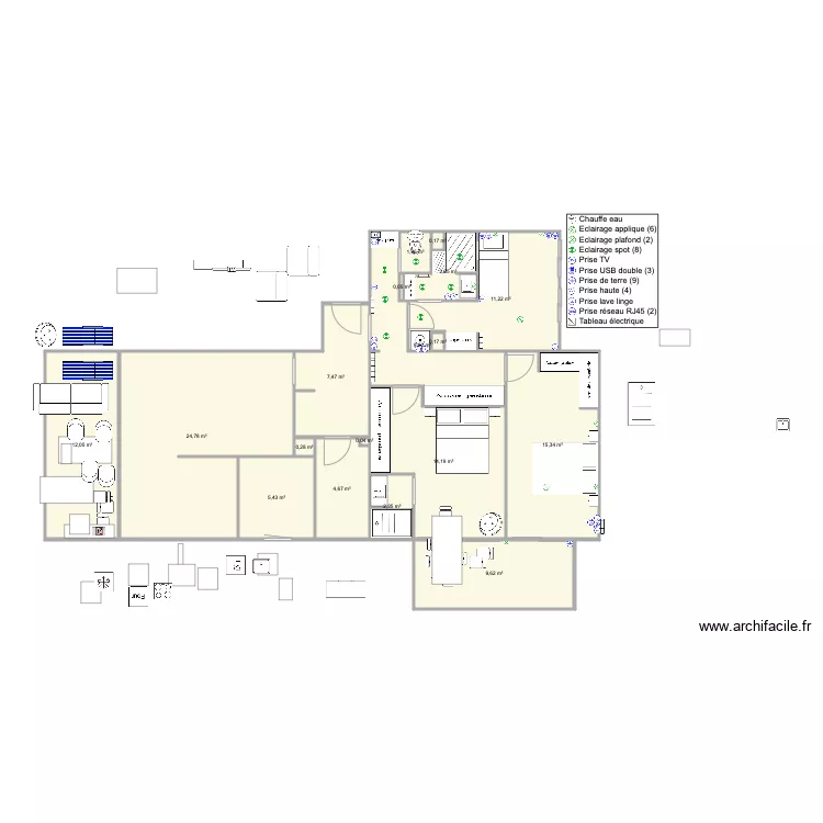 Santa Clara 2 face mer base. Plan de Santa Clara 2 face mer base. Plan de