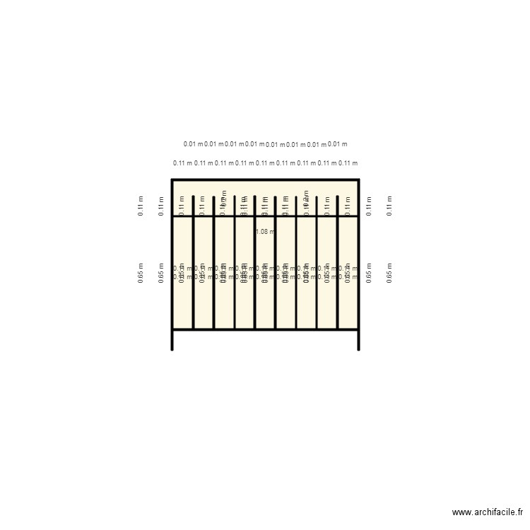 rambarde 1. Plan de 0 pièce et 0 m2