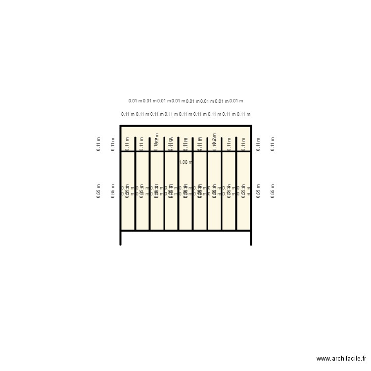 rambarde 1. Plan de 0 pièce et 0 m2