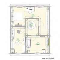 Maison vue du 1er étage