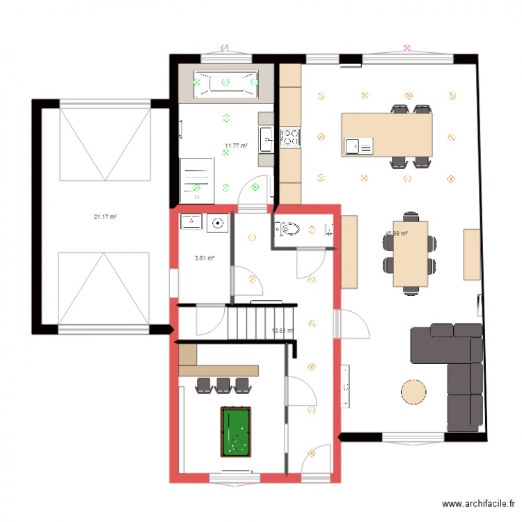 Maison perso2. Plan de 0 pièce et 0 m2